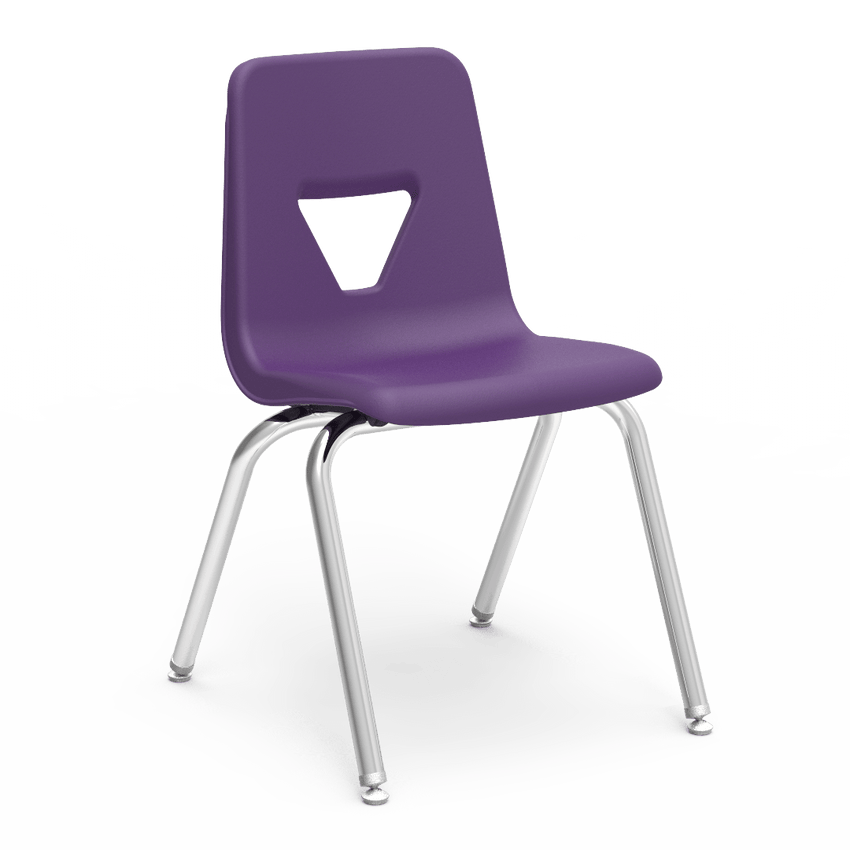 Virco 2018 - 2000 Series 4-Legged Stack Chair - 18" Seat Height (Virco 2018) - SchoolOutlet