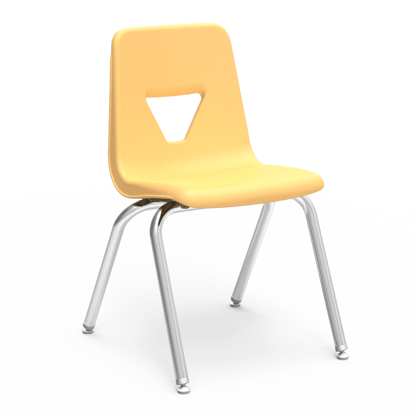 Virco 2018 - 2000 Series 4-Legged Stack Chair - 18" Seat Height (Virco 2018) - SchoolOutlet