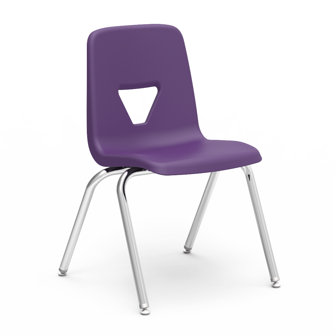 Virco 2018EL - 2000 Series Stack Chair- Extra Large 18" Seat Height (Virco 2018EL) - SchoolOutlet