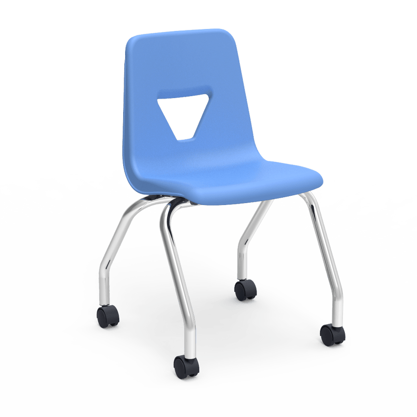 Virco 2050 Mobile Stack Chair 18" Seat Height (Virco 2050) - SchoolOutlet