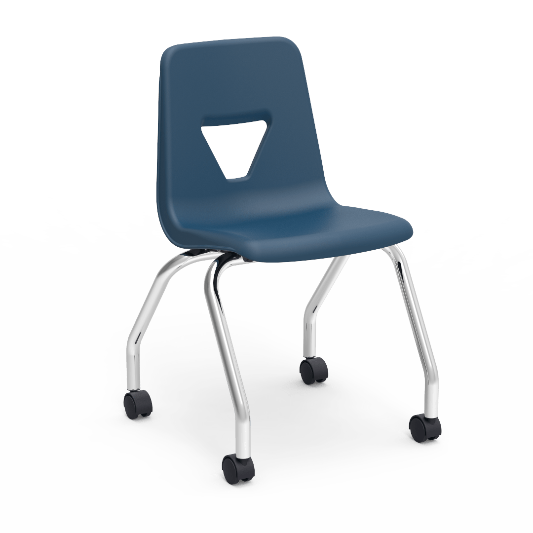 Virco 2050 Mobile Stack Chair 18" Seat Height (Virco 2050) - SchoolOutlet