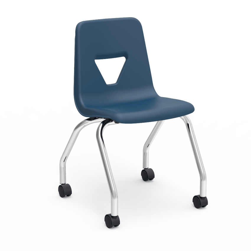 Virco 2050 Mobile Stack Chair 18" Seat Height (Virco 2050) - SchoolOutlet