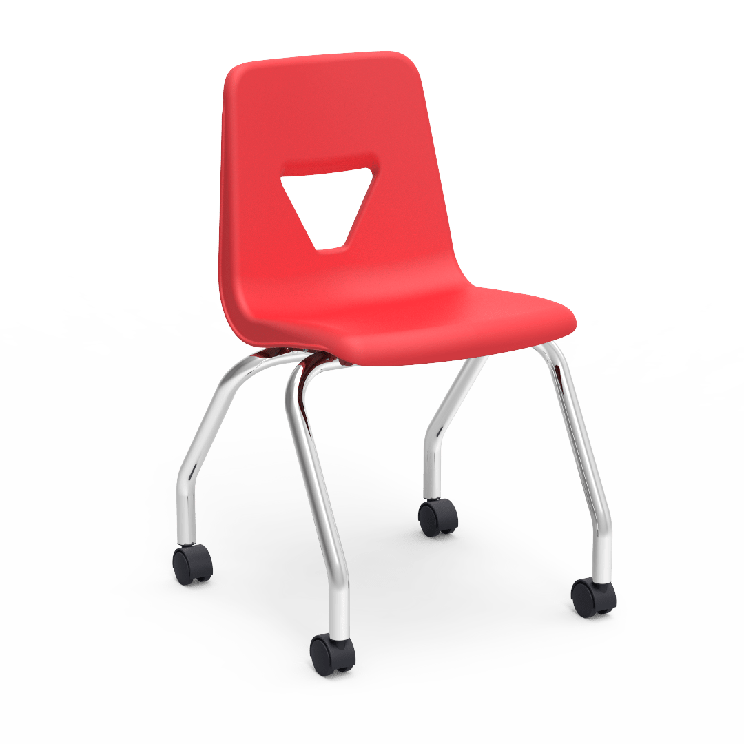 Virco 2050 Mobile Stack Chair 18" Seat Height (Virco 2050) - SchoolOutlet