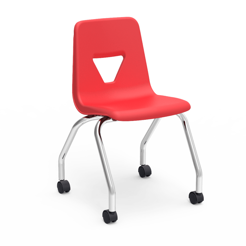 Virco 2050 Mobile Stack Chair 18" Seat Height (Virco 2050) - SchoolOutlet