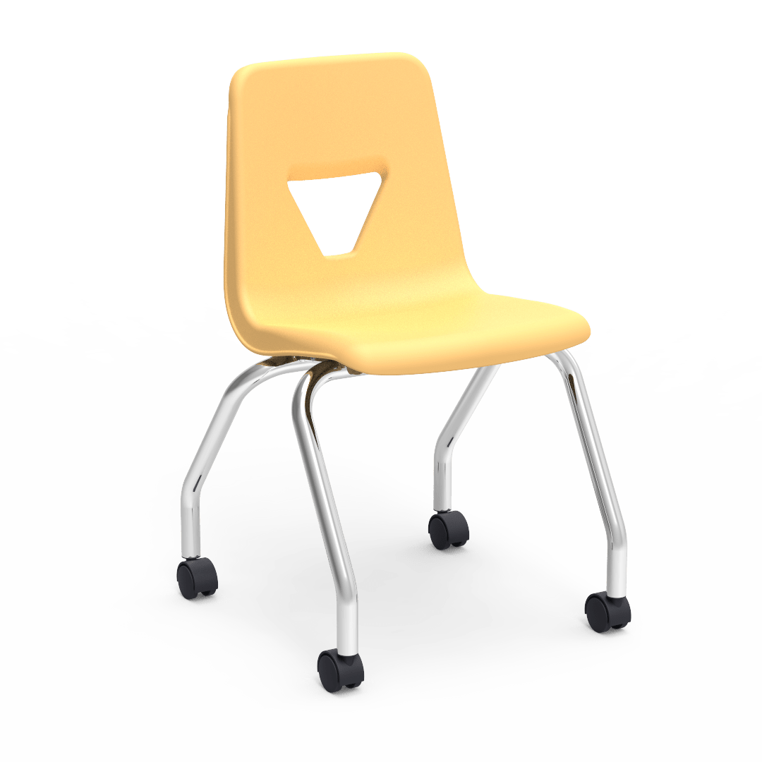 Virco 2050 Mobile Stack Chair 18" Seat Height (Virco 2050) - SchoolOutlet