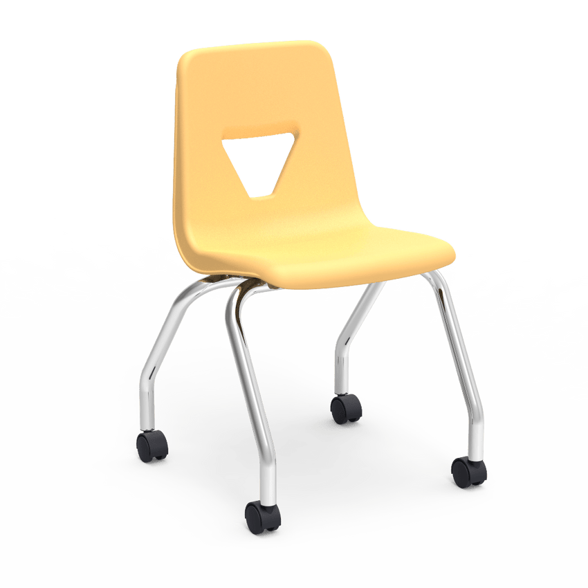 Virco 2050 Mobile Stack Chair 18" Seat Height (Virco 2050) - SchoolOutlet