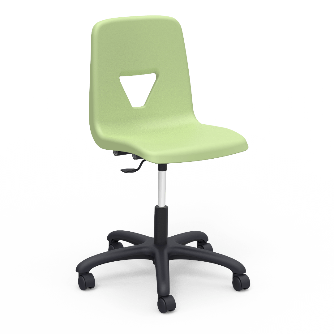 Virco 2260ELGC - 2000 Series Mobile Task Chair- Adjustable Gas Cylinder (Virco 2260ELGC) - SchoolOutlet