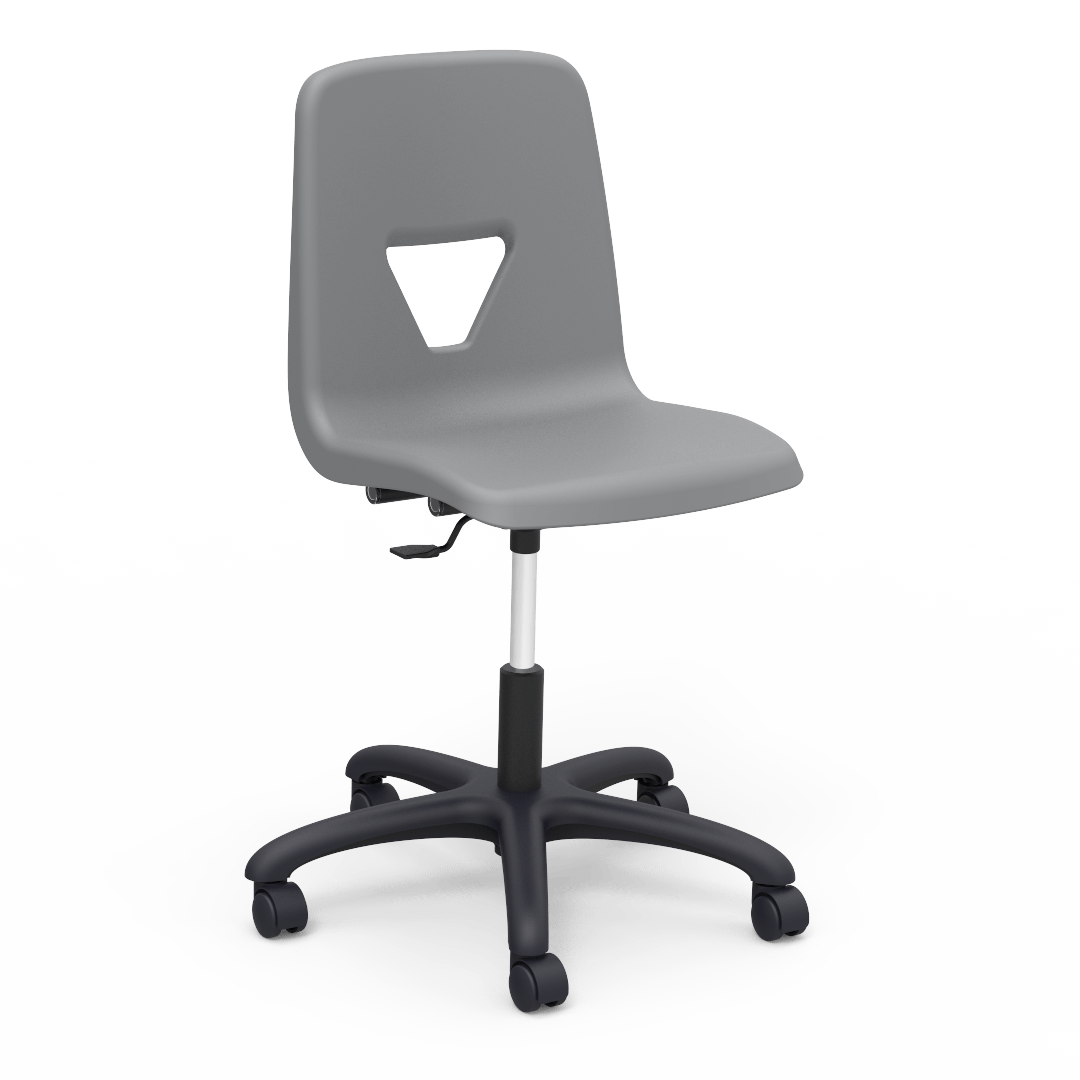 Virco 2260ELGC - 2000 Series Mobile Task Chair- Adjustable Gas Cylinder (Virco 2260ELGC) - SchoolOutlet