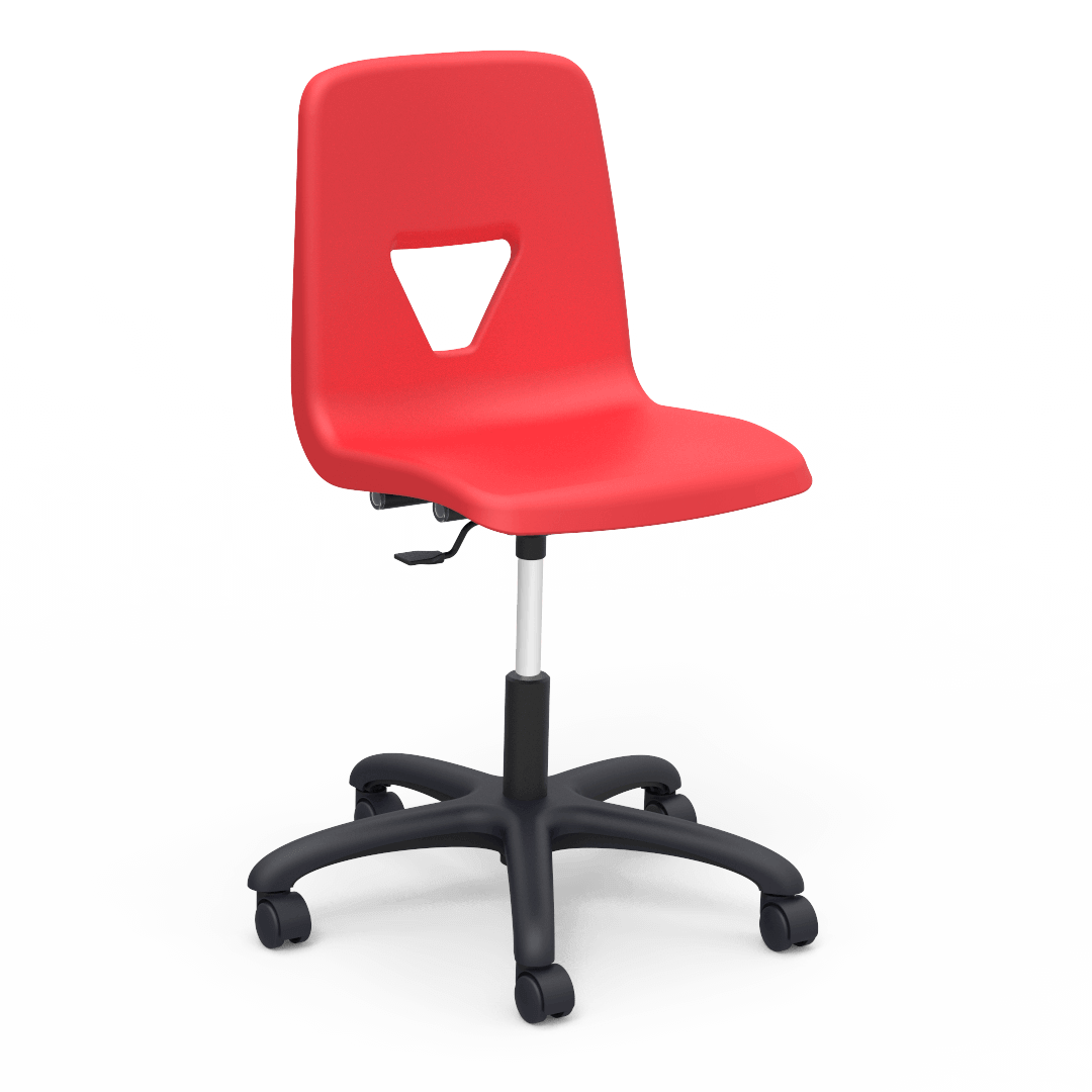 Virco 2260ELGC - 2000 Series Mobile Task Chair- Adjustable Gas Cylinder (Virco 2260ELGC) - SchoolOutlet