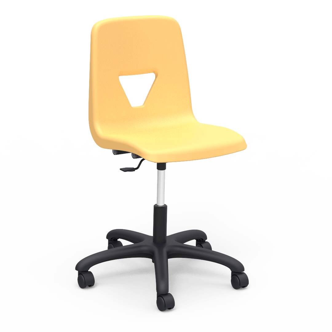 Virco 2260ELGC - 2000 Series Mobile Task Chair- Adjustable Gas Cylinder (Virco 2260ELGC) - SchoolOutlet