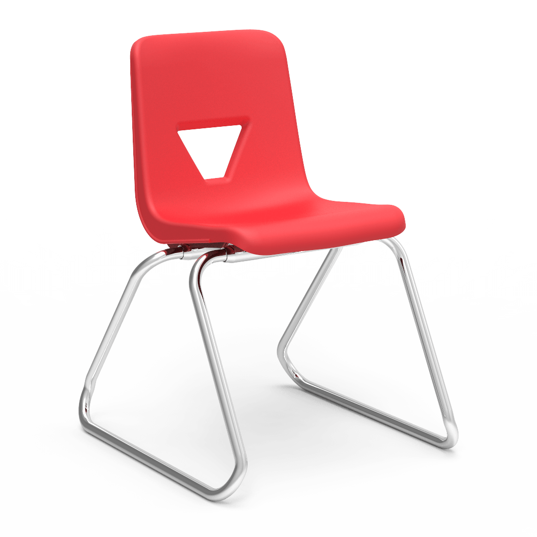 Virco 2616 - 2000 Series Sled-Based Stack Chair - 16" Seat Height (Virco 2616) - SchoolOutlet