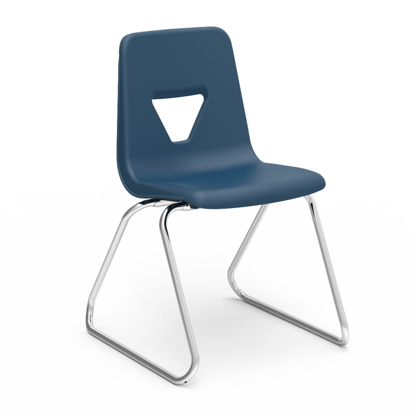 Virco 2618 - 2000 Series Sled-Based Stack Chair - 18" Seat Height (Virco 2618) - SchoolOutlet