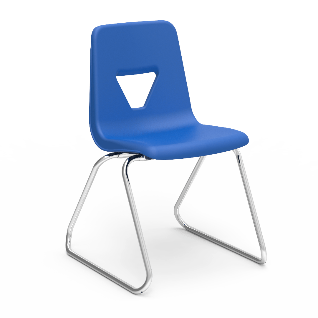 Virco 2618 - 2000 Series Sled-Based Stack Chair - 18" Seat Height (Virco 2618) - SchoolOutlet