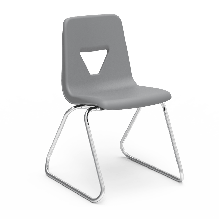 Virco 2618 - 2000 Series Sled-Based Stack Chair - 18" Seat Height (Virco 2618) - SchoolOutlet
