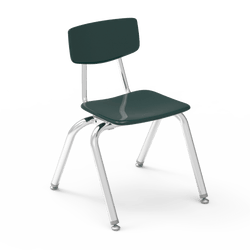 Virco 3014 - 3000 Series 4-Legged Hard Plastic Stack Chair - 14" Seat Height (Virco 3014)