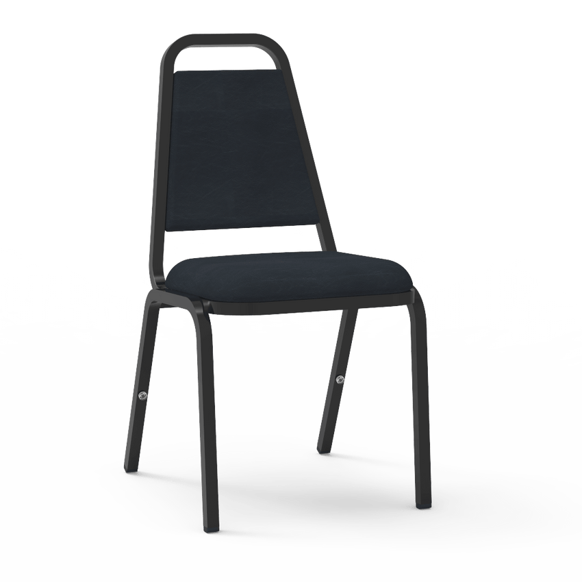 Virco 8926 - Upholstered Stack Chair, Trapezoidal Back, Padded Dome Seat (Virco 8926) - SchoolOutlet