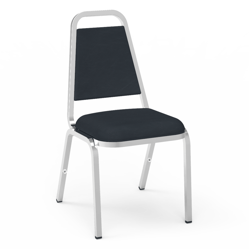 Virco 8926 - Upholstered Stack Chair, Trapezoidal Back, Padded Dome Seat (Virco 8926) - SchoolOutlet