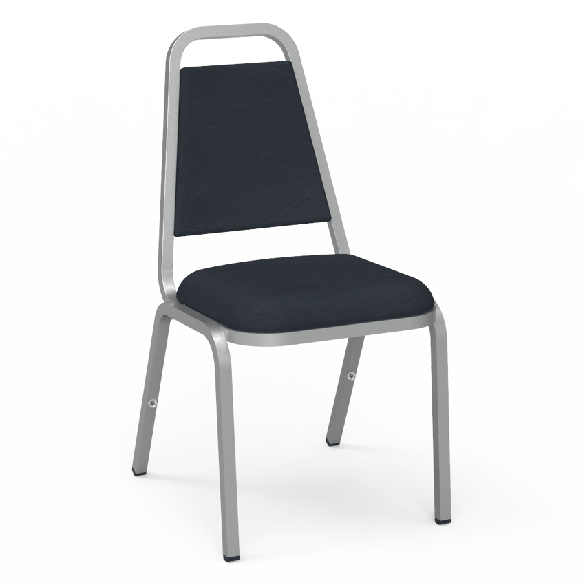 Virco 8926 - Upholstered Stack Chair, Trapezoidal Back, Padded Dome Seat (Virco 8926) - SchoolOutlet