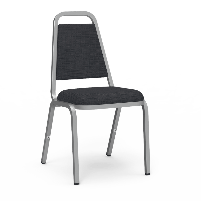 Virco 8926 - Upholstered Stack Chair, Trapezoidal Back, Padded Dome Seat (Virco 8926) - SchoolOutlet