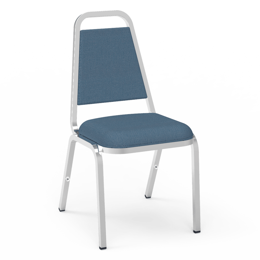 Virco 8926 - Upholstered Stack Chair, Trapezoidal Back, Padded Dome Seat (Virco 8926) - SchoolOutlet