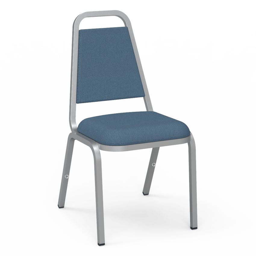 Virco 8926 - Upholstered Stack Chair, Trapezoidal Back, Padded Dome Seat (Virco 8926) - SchoolOutlet