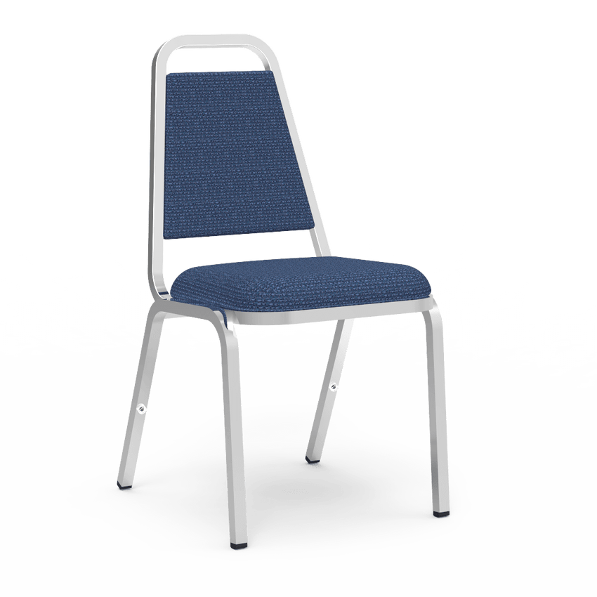 Virco 8926 - Upholstered Stack Chair, Trapezoidal Back, Padded Dome Seat (Virco 8926) - SchoolOutlet