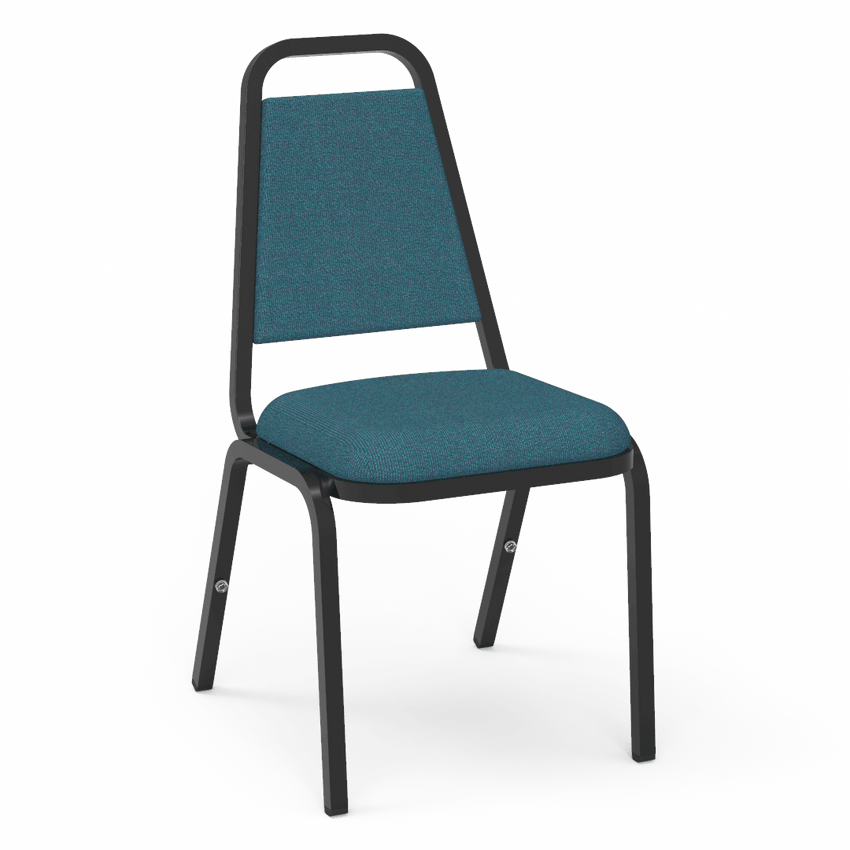 Virco 8926 - Upholstered Stack Chair, Trapezoidal Back, Padded Dome Seat (Virco 8926) - SchoolOutlet