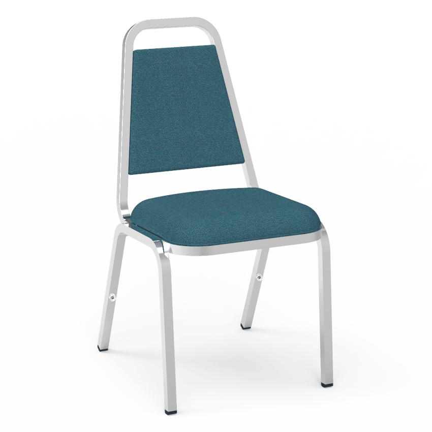 Virco 8926 - Upholstered Stack Chair, Trapezoidal Back, Padded Dome Seat (Virco 8926) - SchoolOutlet