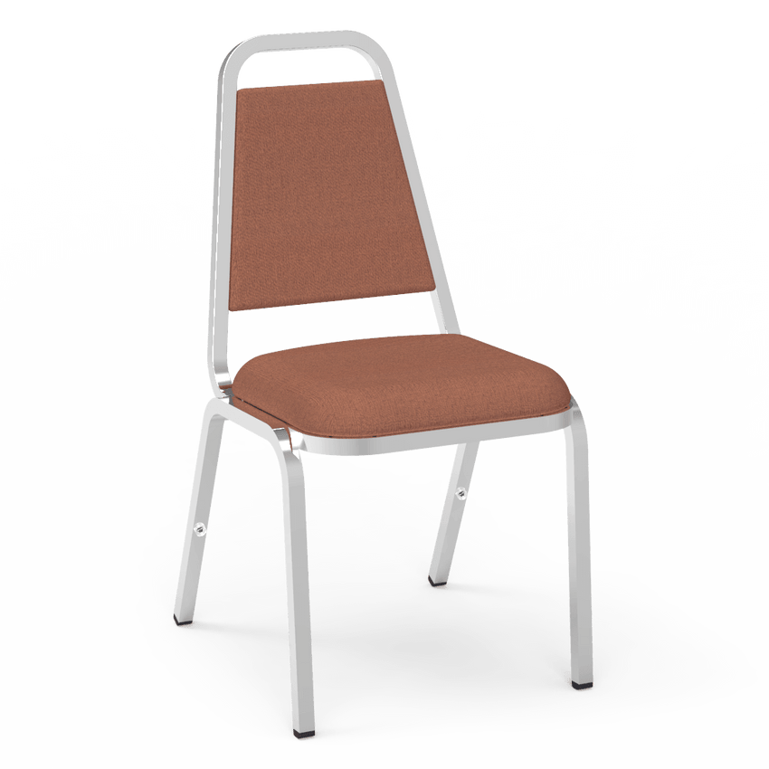 Virco 8926 - Upholstered Stack Chair, Trapezoidal Back, Padded Dome Seat (Virco 8926) - SchoolOutlet