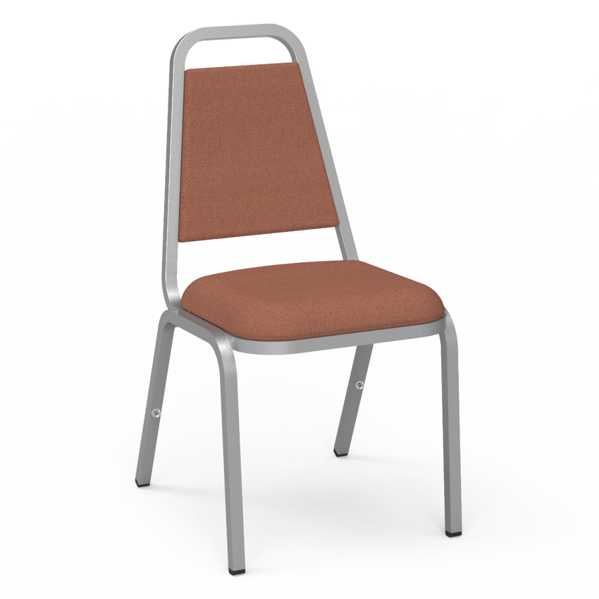 Virco 8926 - Upholstered Stack Chair, Trapezoidal Back, Padded Dome Seat (Virco 8926) - SchoolOutlet