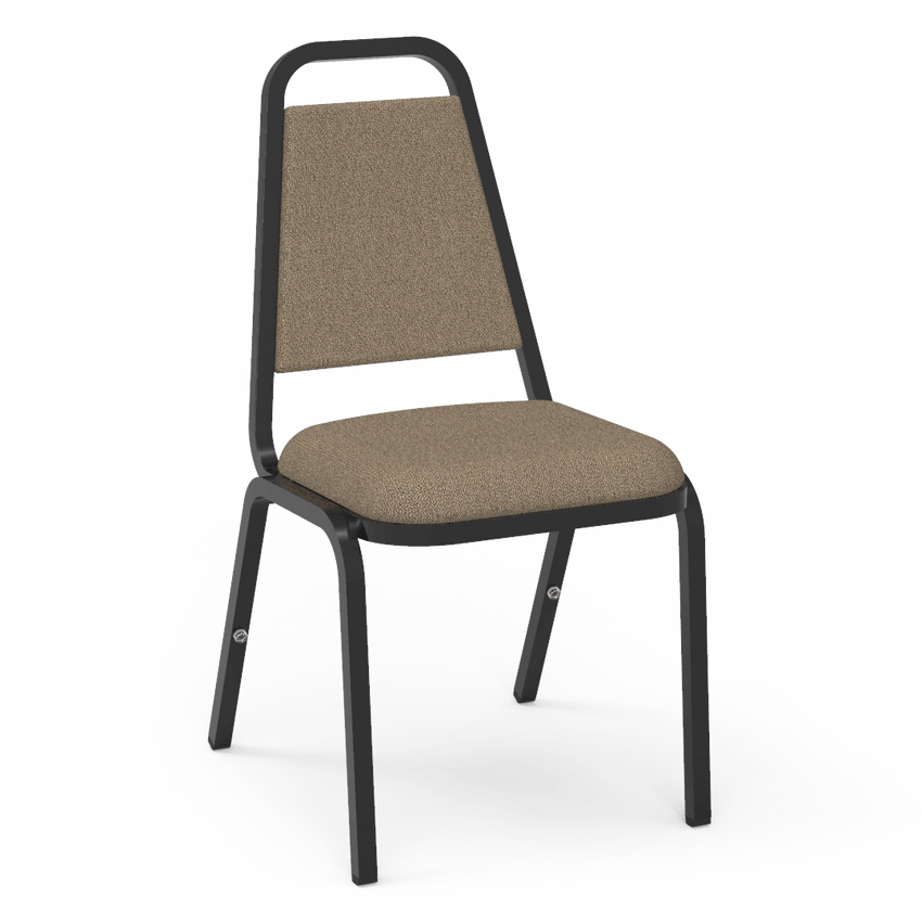 Virco 8926 - Upholstered Stack Chair, Trapezoidal Back, Padded Dome Seat (Virco 8926) - SchoolOutlet