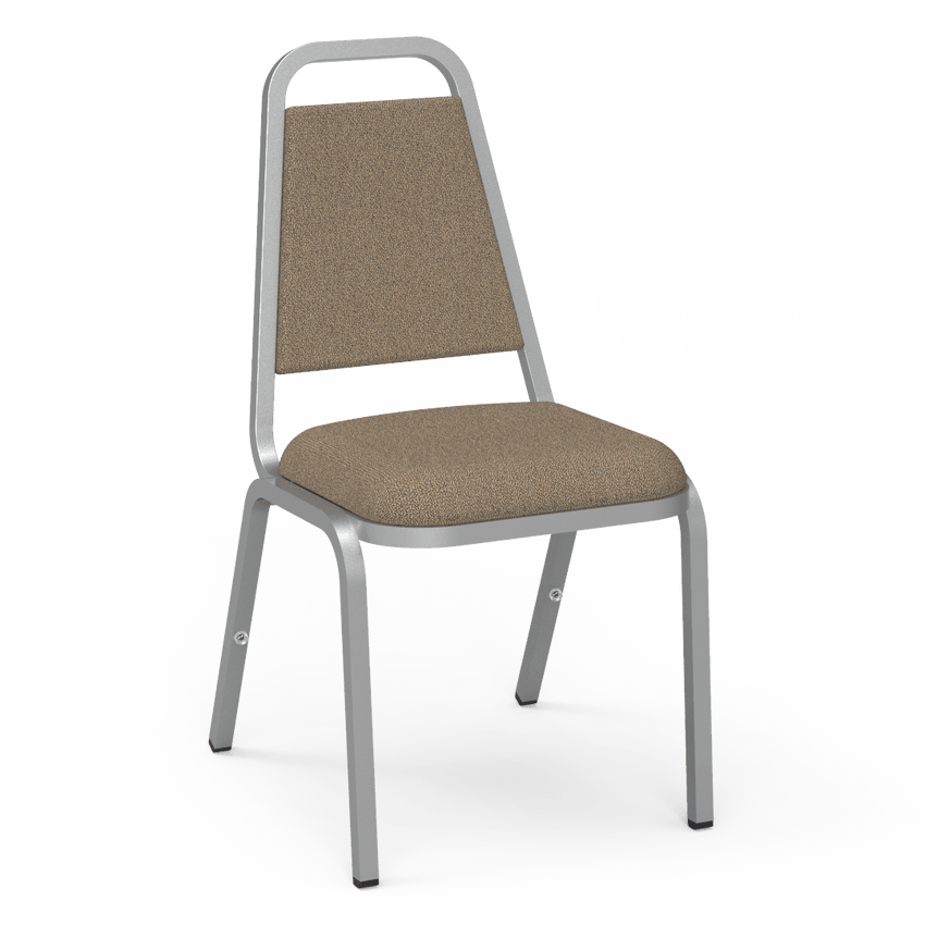 Virco 8926 - Upholstered Stack Chair, Trapezoidal Back, Padded Dome Seat (Virco 8926) - SchoolOutlet