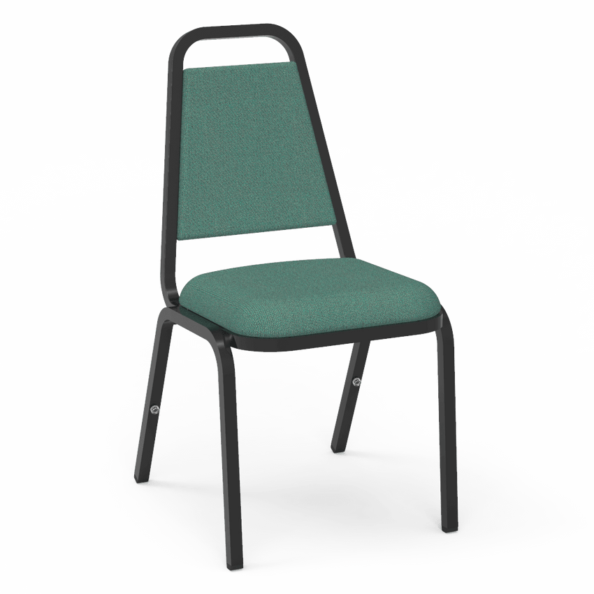 Virco 8926 - Upholstered Stack Chair, Trapezoidal Back, Padded Dome Seat (Virco 8926) - SchoolOutlet