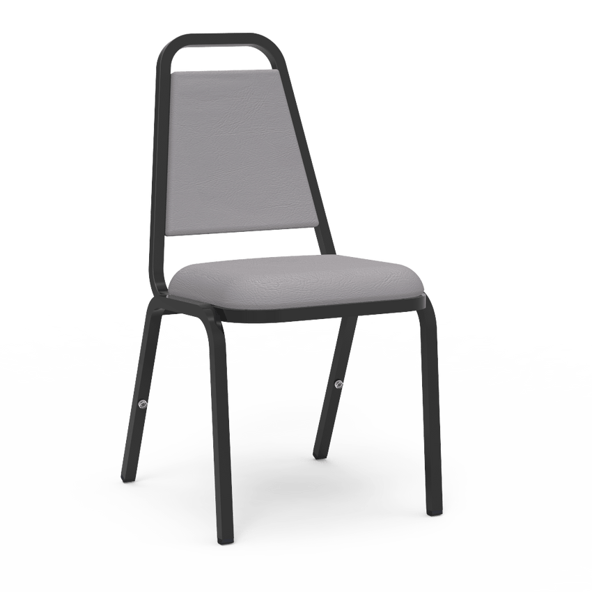 Virco 8926 - Upholstered Stack Chair, Trapezoidal Back, Padded Dome Seat (Virco 8926) - SchoolOutlet