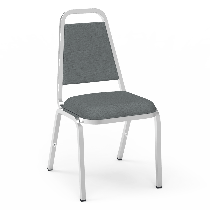 Virco 8926 - Upholstered Stack Chair, Trapezoidal Back, Padded Dome Seat (Virco 8926) - SchoolOutlet