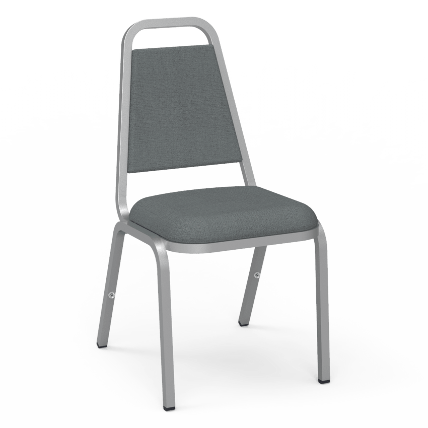 Virco 8926 - Upholstered Stack Chair, Trapezoidal Back, Padded Dome Seat (Virco 8926) - SchoolOutlet