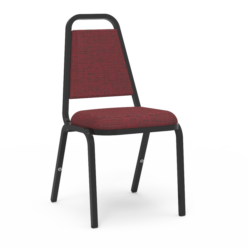 Virco 8926 - Upholstered Stack Chair, Trapezoidal Back, Padded Dome Seat (Virco 8926) - SchoolOutlet