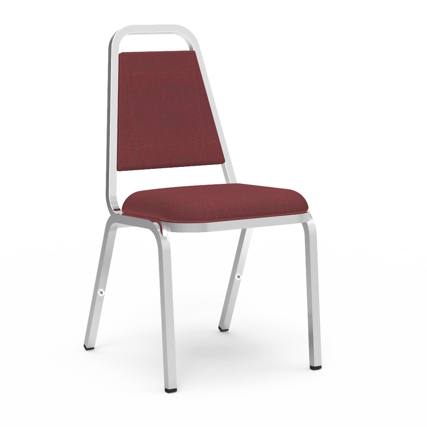 Virco 8926 - Upholstered Stack Chair, Trapezoidal Back, Padded Dome Seat (Virco 8926) - SchoolOutlet