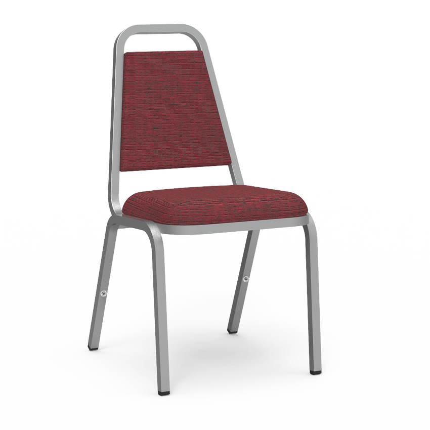 Virco 8926 - Upholstered Stack Chair, Trapezoidal Back, Padded Dome Seat (Virco 8926) - SchoolOutlet