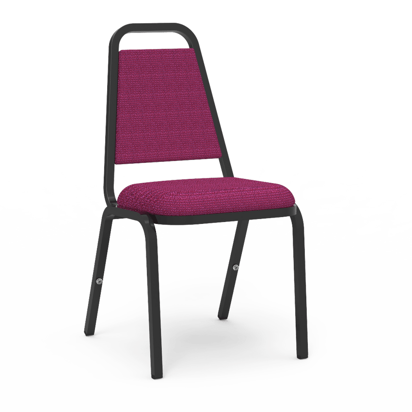 Virco 8926 - Upholstered Stack Chair, Trapezoidal Back, Padded Dome Seat (Virco 8926) - SchoolOutlet