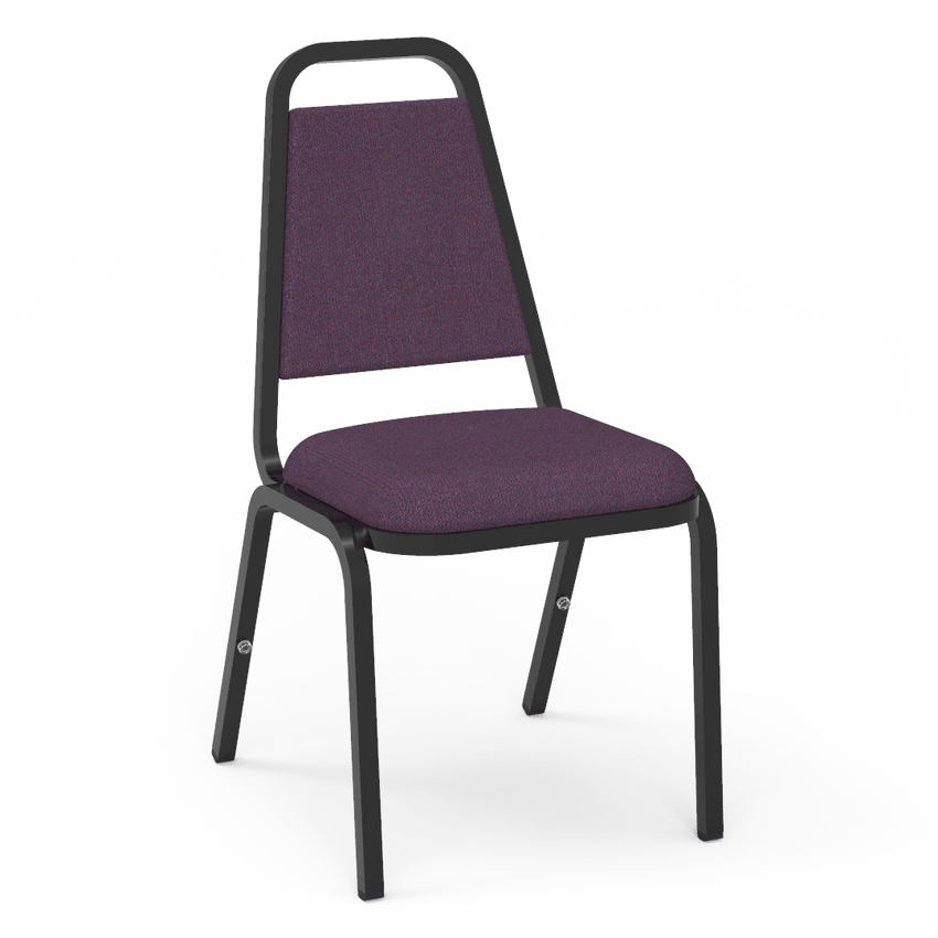 Virco 8926 - Upholstered Stack Chair, Trapezoidal Back, Padded Dome Seat (Virco 8926) - SchoolOutlet