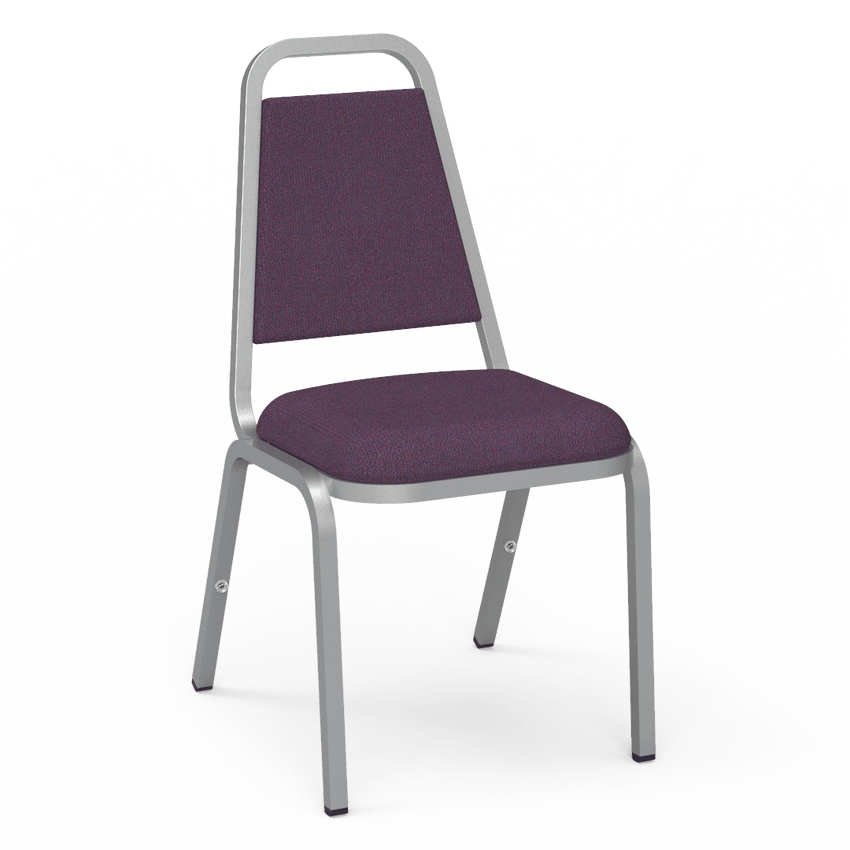 Virco 8926 - Upholstered Stack Chair, Trapezoidal Back, Padded Dome Seat (Virco 8926) - SchoolOutlet