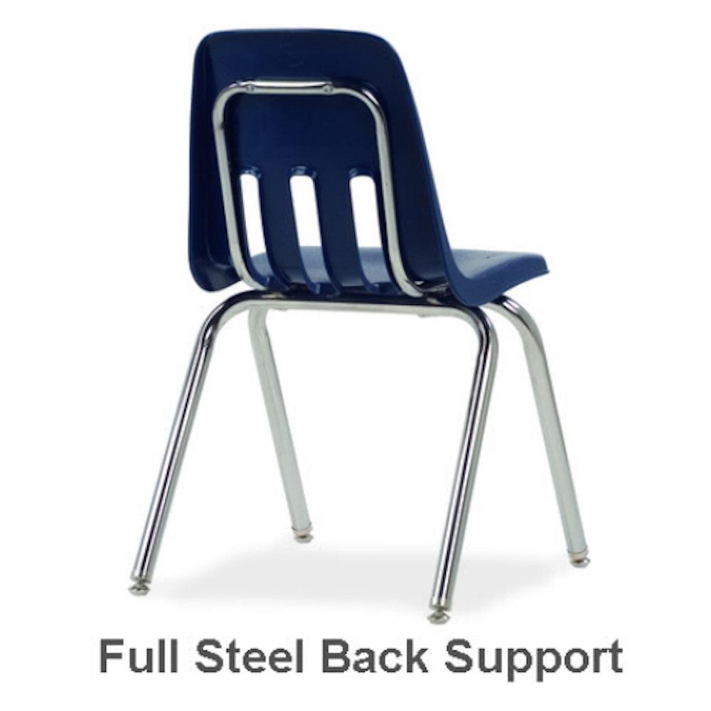 Virco 9018 School Chair for Classrooms 5th Grade to University - 18" Seat Height Stackable - SchoolOutlet