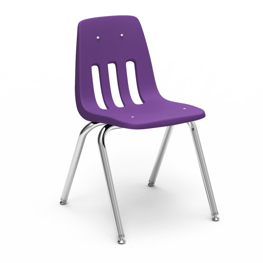 Virco 9018 School Chair for Classrooms 5th Grade to University - 18" Seat Height Stackable - SchoolOutlet