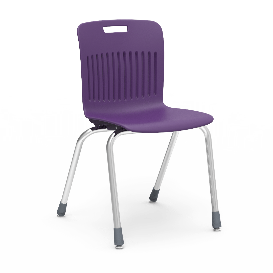 Virco AN18 - Analogy Series 4-Legged School Stack Chair, 18" Seat Height (Virco AN18) - SchoolOutlet