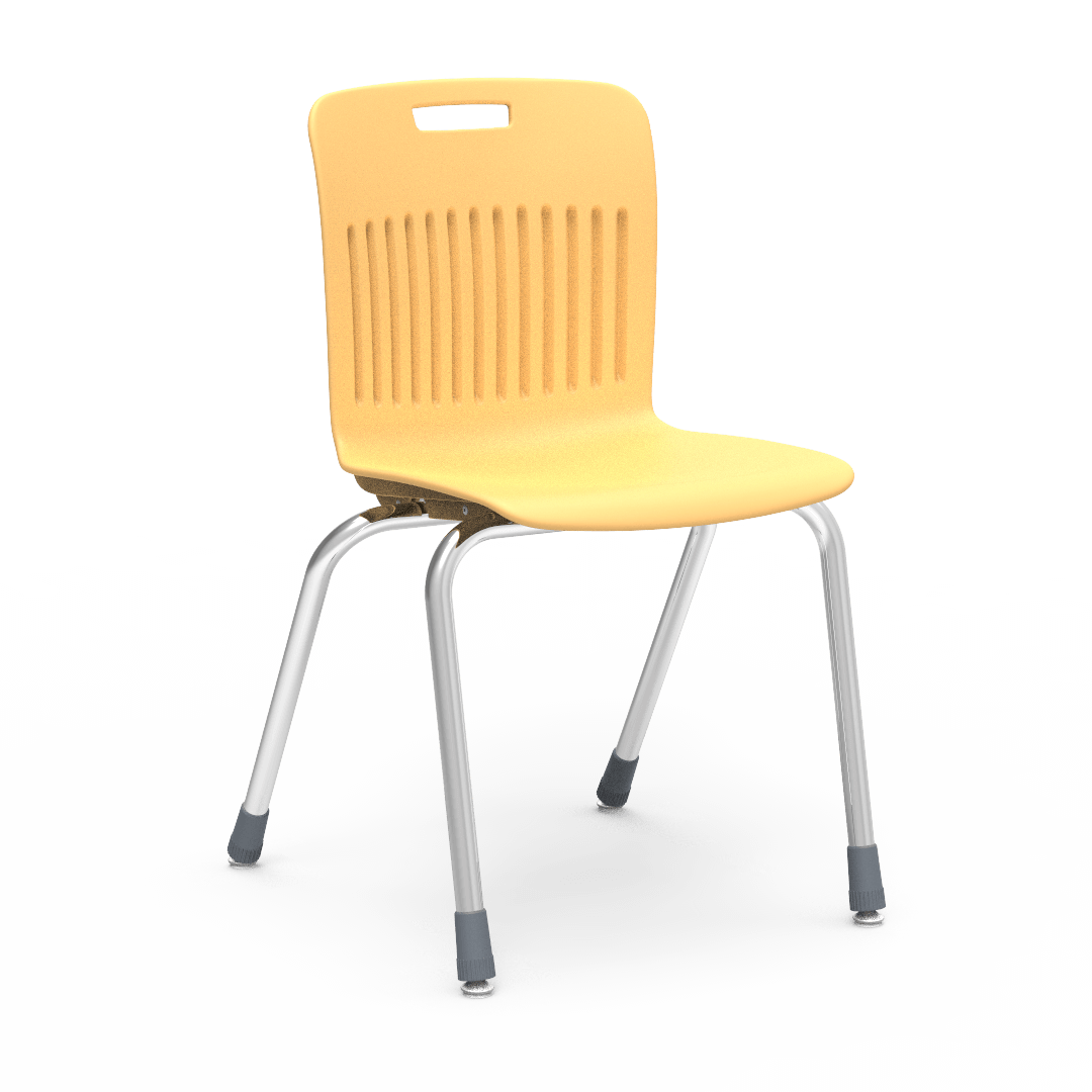 Virco AN18 - Analogy Series 4-Legged School Stack Chair, 18" Seat Height (Virco AN18) - SchoolOutlet