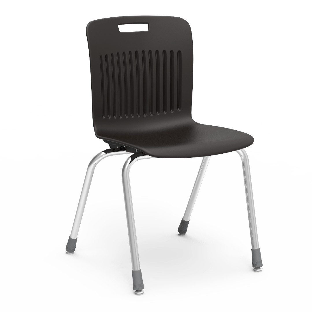 Virco AN18EL - Analogy Series 4-Legged School Stack Chair, 18-1/2" Seat Height (Virco AN18EL) - SchoolOutlet