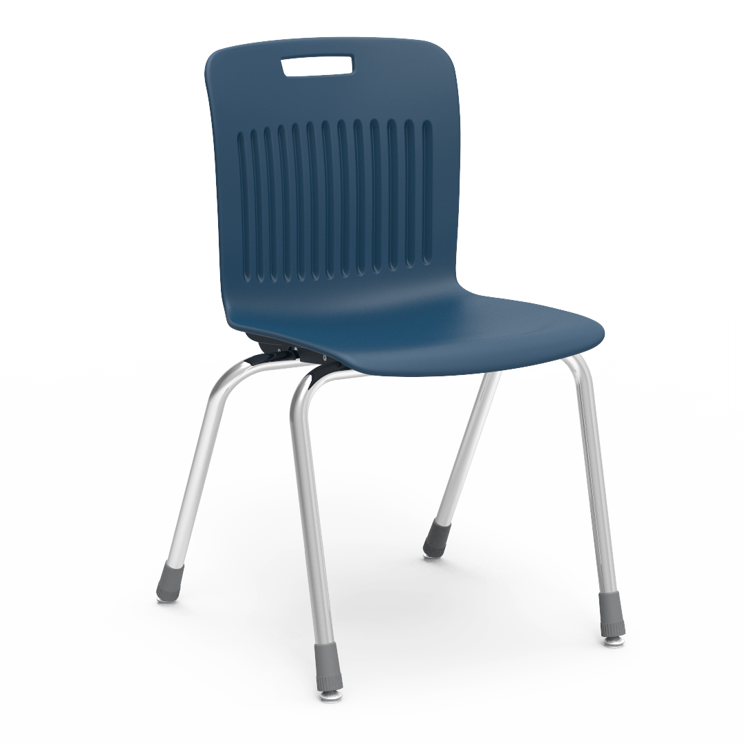 Virco AN18EL - Analogy Series 4-Legged School Stack Chair, 18-1/2" Seat Height (Virco AN18EL) - SchoolOutlet