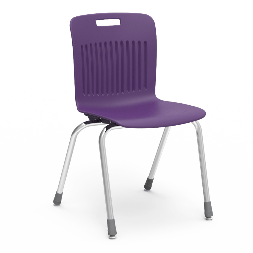 Virco AN18EL - Analogy Series 4-Legged School Stack Chair, 18-1/2" Seat Height (Virco AN18EL) - SchoolOutlet