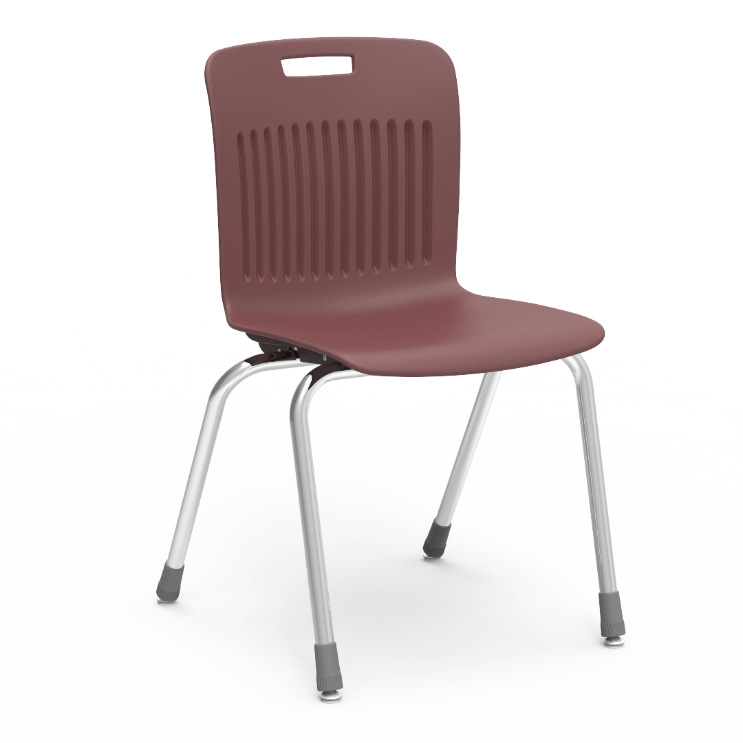 Virco AN18EL - Analogy Series 4-Legged School Stack Chair, 18-1/2" Seat Height (Virco AN18EL) - SchoolOutlet